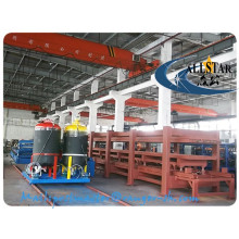 12 meters discontinuous pu sandwich panel production line/ polyurethane sandwich panel product line